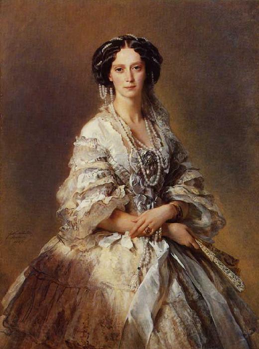 Franz Xaver Winterhalter The Empress Maria Alexandrovna of Russia Germany oil painting art